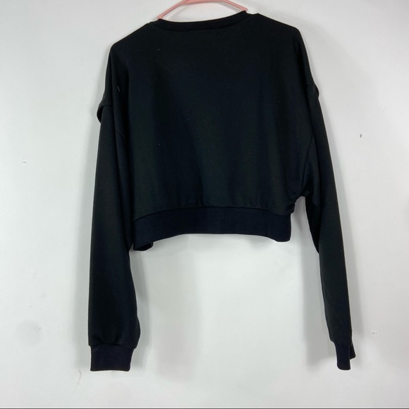 Fashion nova “killed it” black studded sweatshirt - Picture 6 of 8